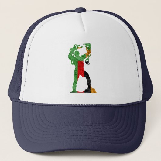 Pet van het Vrijheidsbeeld van Zambia (Voorkant)