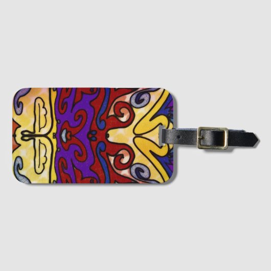 Pet van Jester Bagagelabel (Voorkant (horizontaal))