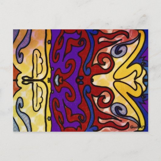 Pet van Jester Briefkaart (Voorkant)