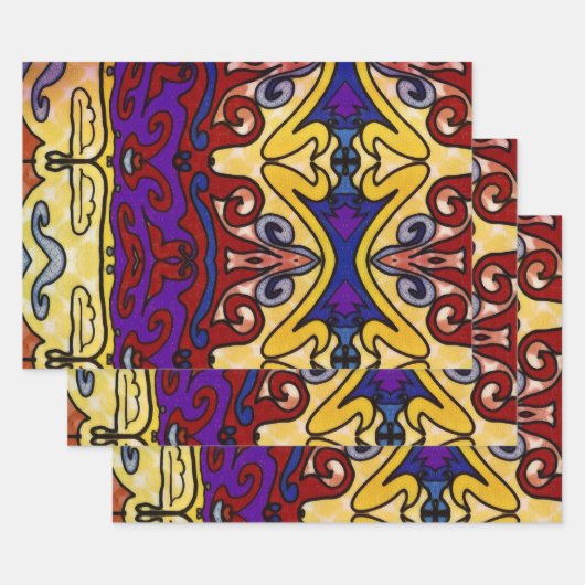 Pet van Jester Inpakpapier Vel (Set)