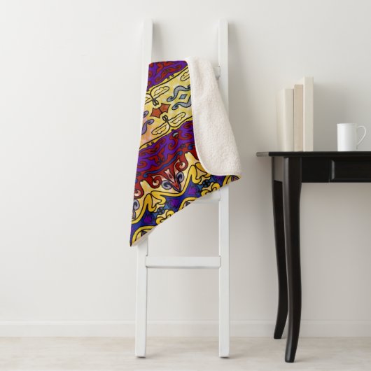 Pet van Jester Sherpa Deken (In situ)