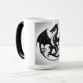 Pet van koffie magische mok (Voorkant links)