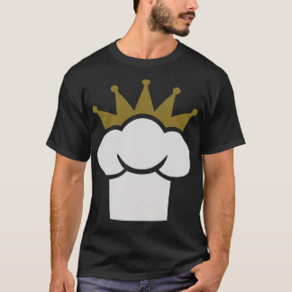Pet van kroonhoofdkoks donut piraat geperst c t-shirt