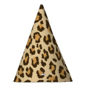 Pet van Leopard Print Party Feesthoedjes (Rechts)