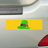 Pet van Leprechaun met sluiting Bumpersticker (Op auto)