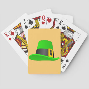 Pet van Leprechaun met sluiting Pokerkaarten
