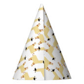 Pet van Llama Party Feesthoedjes (Achterkant)