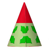 Pet van Merry kerst Holly Feesthoedjes (Achterkant)