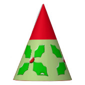 Pet van Merry kerst Holly Feesthoedjes (Links)