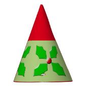 Pet van Merry kerst Holly Feesthoedjes (Rechts)