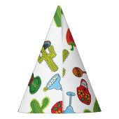 Pet van Mexicaanse Fiesta-iconen Feesthoedjes (Achterkant)