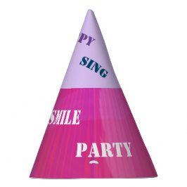 Pet van Music Beat Red Party Feesthoedjes