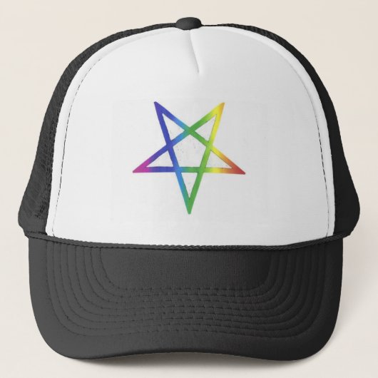 Pet van omgekeerd regenboogpentagram (Voorkant)