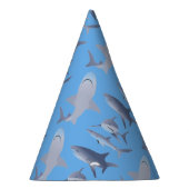 Pet van Sharks Party Feesthoedjes (Rechts)