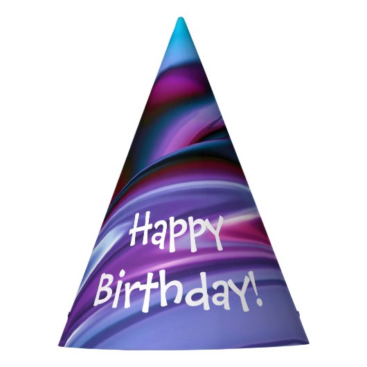 Pet van Shiny Birthday Party Feesthoedjes (Voorkant)