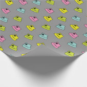 Pet van spuitverf cadeaupapier (Hoek)