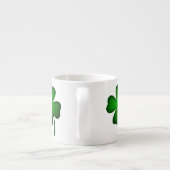 Pet van St. Paddy en shamrocks Espresso Kop (Achterkant)