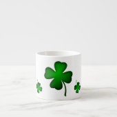 Pet van St. Paddy en shamrocks Espresso Kop (Voorkant)