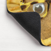 Pet van stro op aardappelen muismat (Hoek)