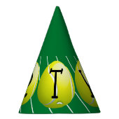 Pet van Tennis Ball Th-partij Feesthoedjes (Rechts)