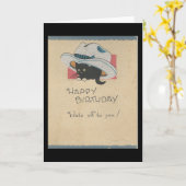 "Pet van u af"-dag Kaart (Gele Bloem)