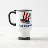 Pet van Uncle Sam Reisbeker (Links)