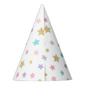 Pet van Unicorn Party Feesthoedjes (Achterkant)