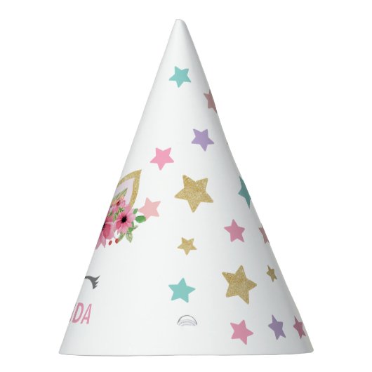 Pet van Unicorn Party Feesthoedjes (Rechts)