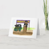 Pet van uw Hard Werk Kaart (Voorkant)