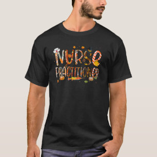 Pet van verpleegkundige, leopard, pelgrim t-shirt