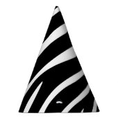 Pet van Zebra Print Party Feesthoedjes (Rechts)