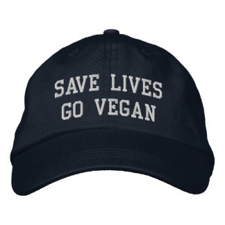 Pet Vegan Baseball (witte tekst)