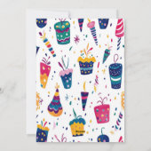  Pet Verjaardag Uitnodiging Kaart met Pho (Achterkant)