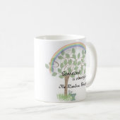 Pet-verlies, gezelschapssympathie mok Rainbow Brid (Voorkant rechts)