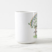 Pet-verlies, gezelschapssympathie mok Rainbow Brid (Center)