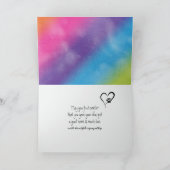 Pet verliest sympathie Regenboogretroflector Kaart (Binnen)