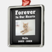 Pet verliest sympathieherdenking in ons hart metalen ornament (Links)