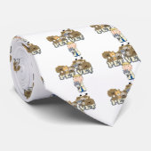 Pet Vet Blond Male-overhemden en cadeautjes Stropdas (Opgerold)