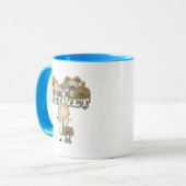 Pet Vet Blond Vrouw Tshirts en cadeaus Mok (Voorkant links)