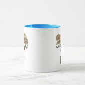 Pet Vet Brunette Vrouw Tshirts en Gifts Mok (Midden)