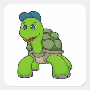 Pet Vierkante Sticker