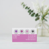 Pet-Visitekaartjes Visitekaartje (Staand voorkant)