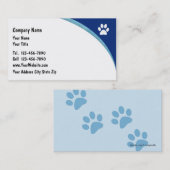 Pet-Visitekaartjes Visitekaartje (Voorkant / Achterkant)