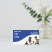 Pet-Visitekaartjes Visitekaartje (Staand voorkant)