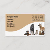 Pet-Visitekaartjes Visitekaartje (Voorkant)