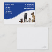 Pet-Visitekaartjes Visitekaartje (Voorkant / Achterkant)