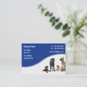 Pet-Visitekaartjes Visitekaartje (Staand voorkant)