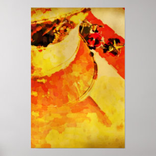 Pet, vlag, doek op dag van medailles Poster