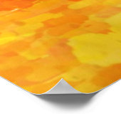  Pet, vlag, doek op dag van medailles Poster (Hoek)