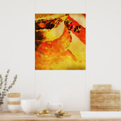 Pet, vlag en vaatveteranen Dag Poster (Keuken)